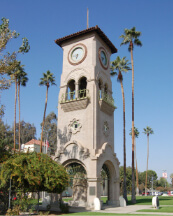 Exterior of the Beale Clock Tower