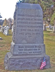 Edward Fitzgerald Beale Gravestone: Hero, Explorer, California Founder